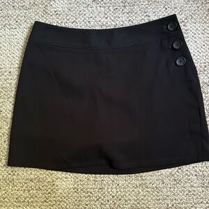 Euc banana republic black mini skirt
